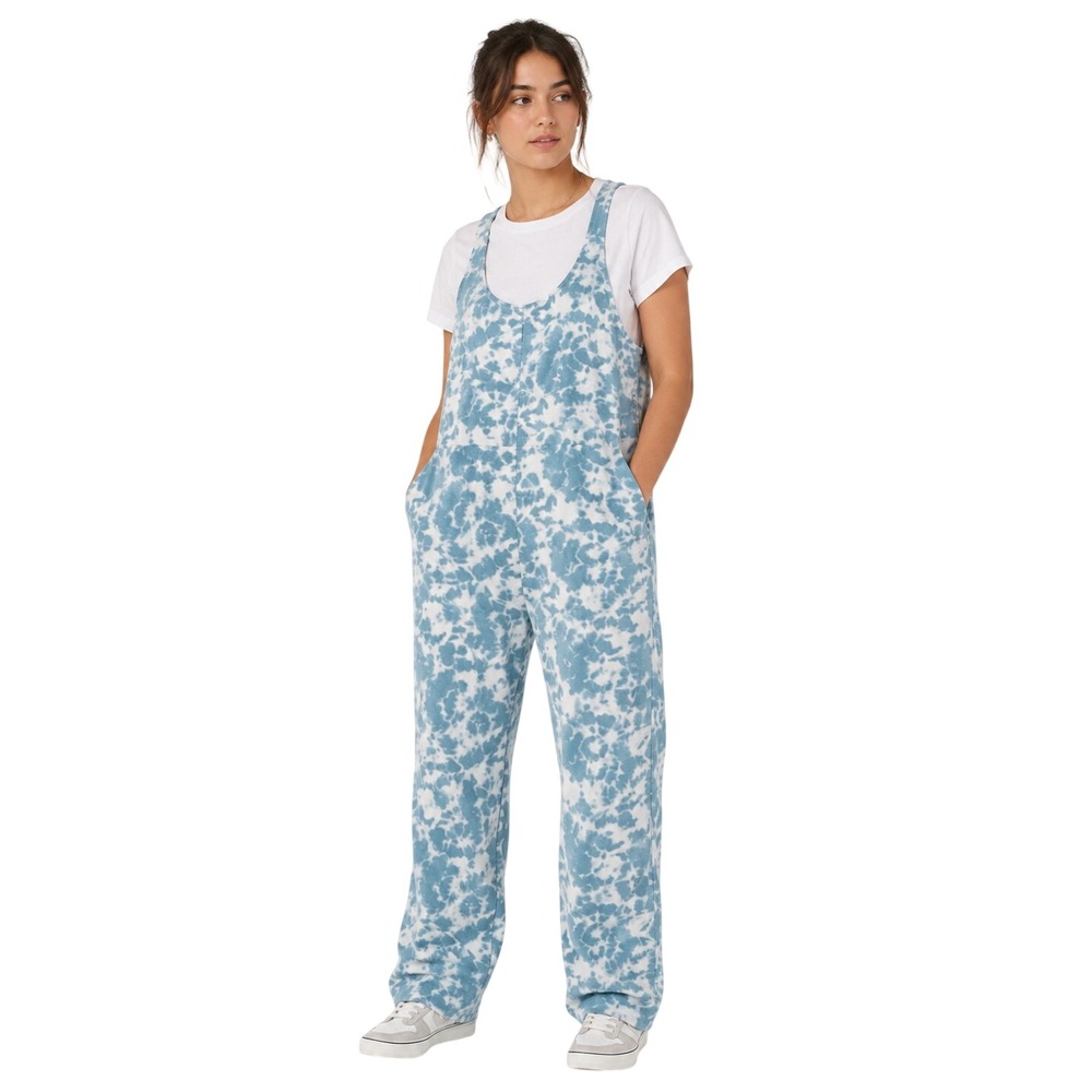 Colsie Sleeveless Tie-Dye Lounge Jumpsuit SKUW689